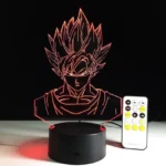 3D Lamp Anime Gift Acrylic Table Night Light Furniture Decorative Colorful 7 Color Change Household Home Desk Accessories